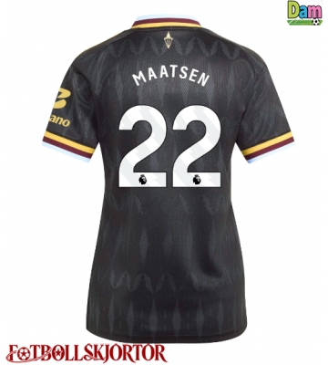 Aston Villa Ian Maatsen #22 Bortatröja Dam 2026-27 Kortärmad